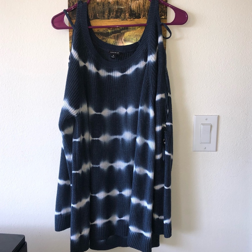 Torrid tie dye sweater